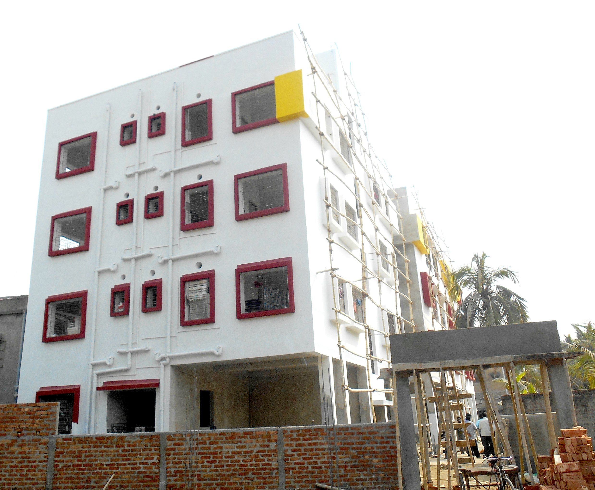 Underconstruction of Bishnu Garden Projects of Pabitra Group of Companies