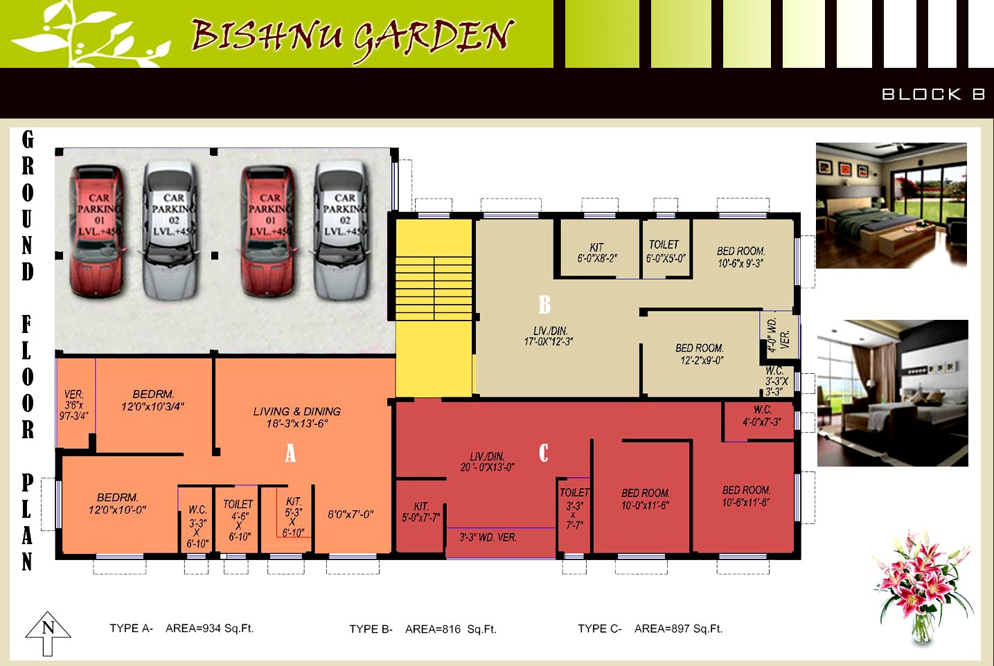 Bishnu Garden Block-B of Pabitra Group of Companies